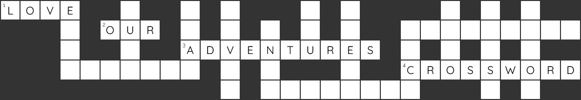 Take on a crossword