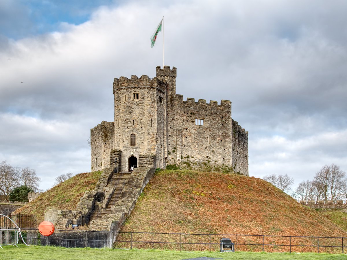 Cardiff Castle in the City Centre