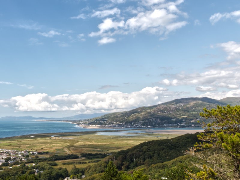 Looking over from across the estuary