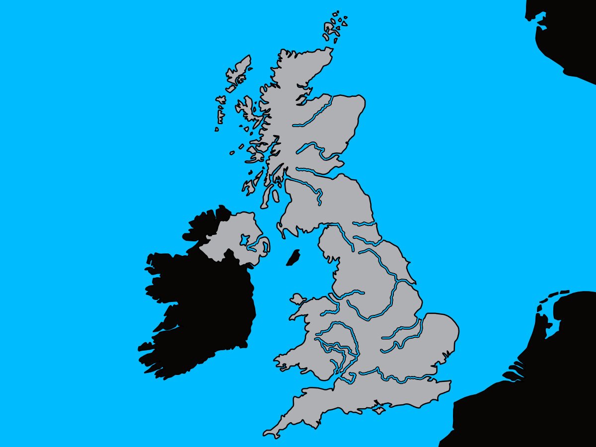 Maps of UK Rivers