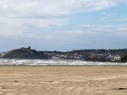 Criccieth Castle - ocean views with a helping of history