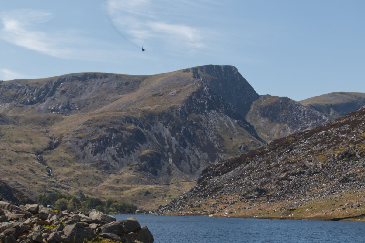 Jet at Llyn Ogwen