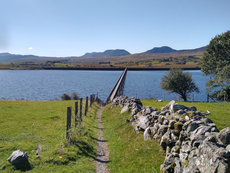 Llyn Trawsfyndd bridge