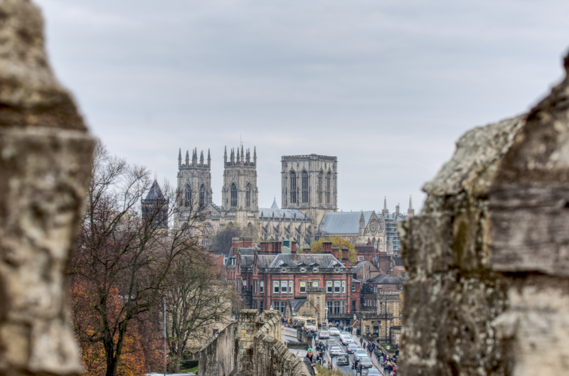 York Minster from York Walls