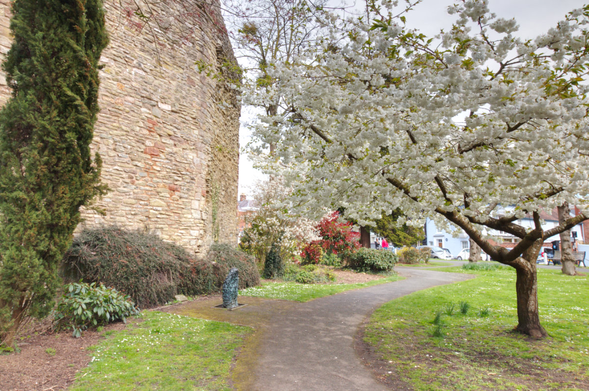 Exploring outside the castle wall