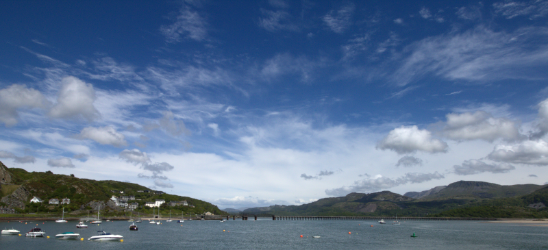 Bridge from Barmouth Beach