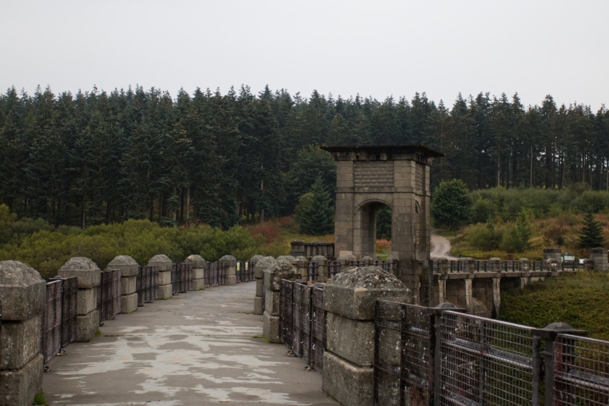 Walking the top on a dull day