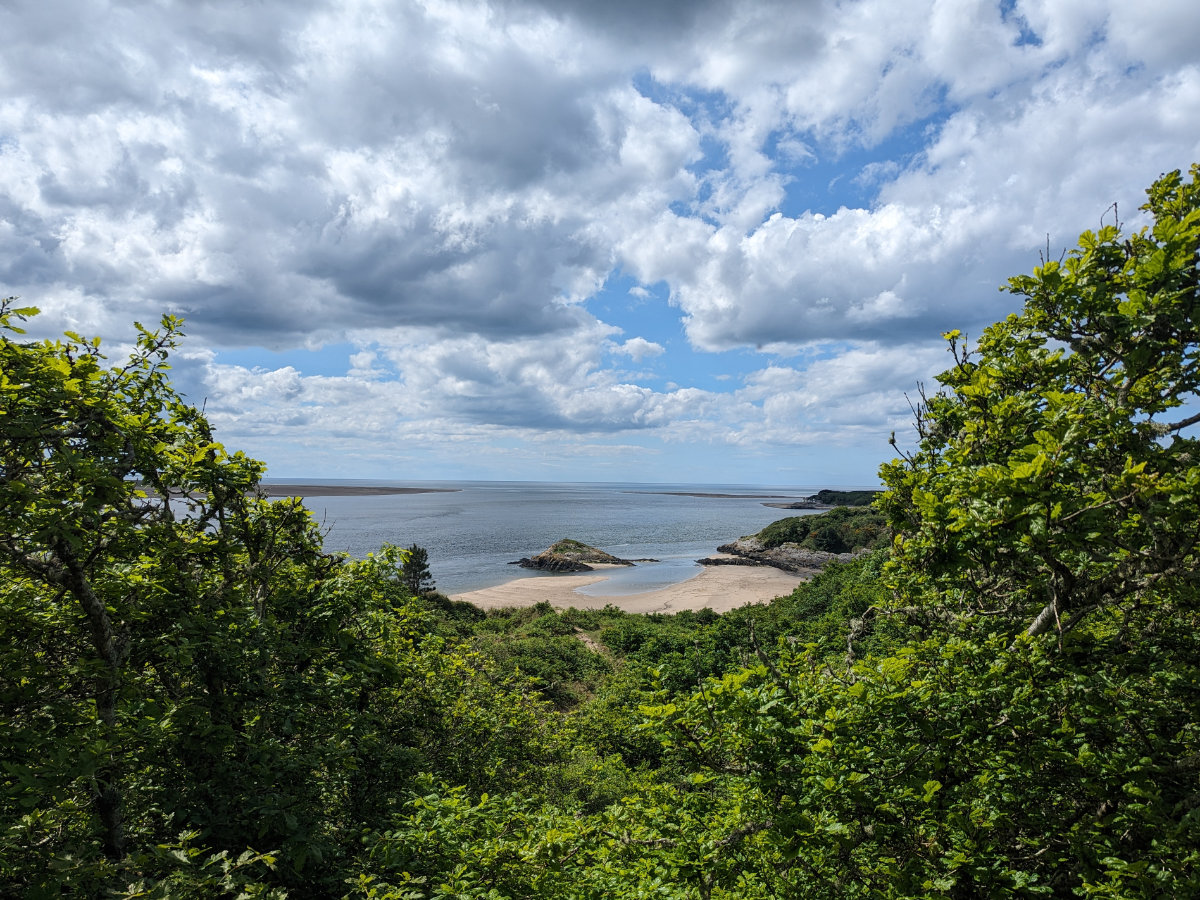 Viewpoint over the beach