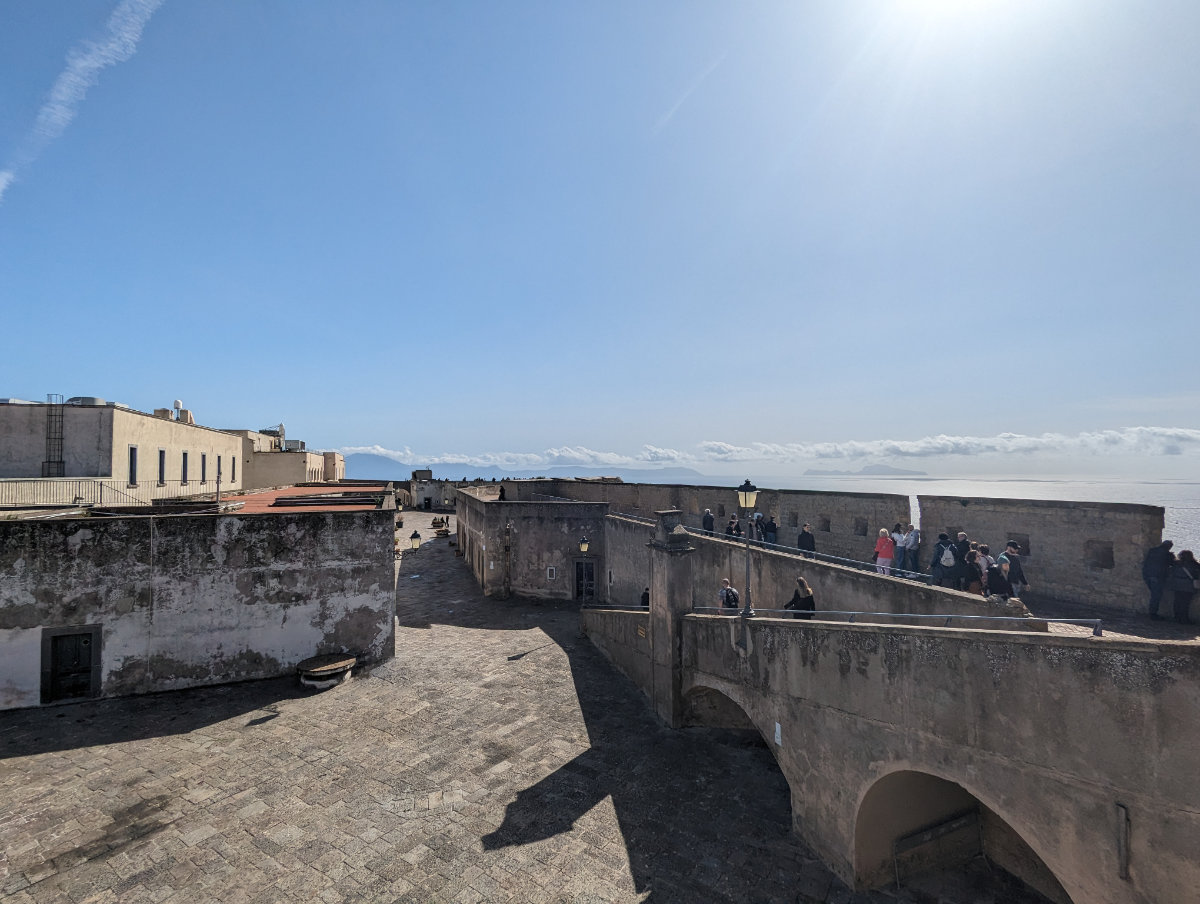 On top of Castel Sant'Elmo