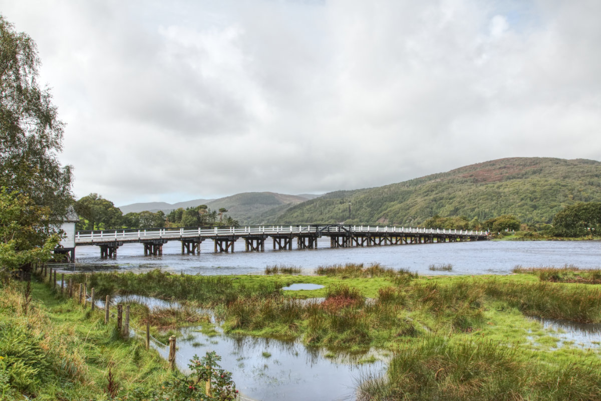 Penmaenpool toll bridge