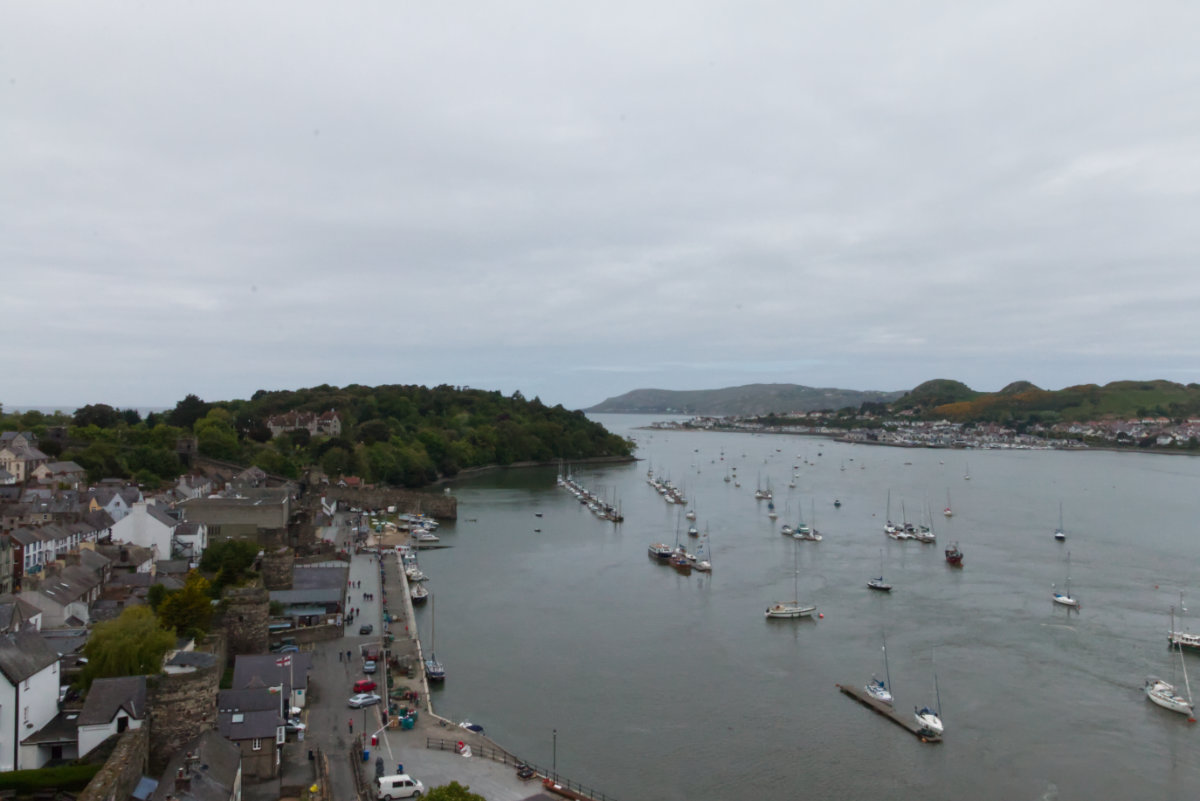 View over the harbour