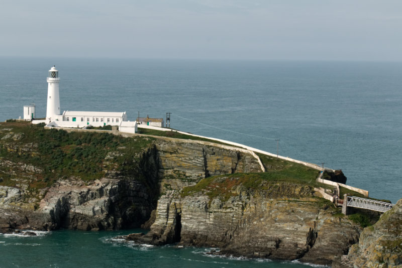 The lighthouse and the bridge