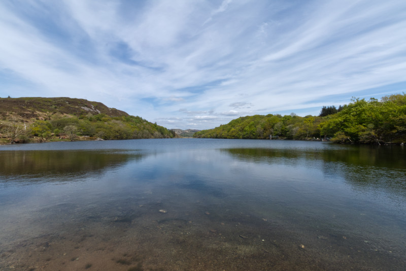 Llyn Cywnwch on the return walk