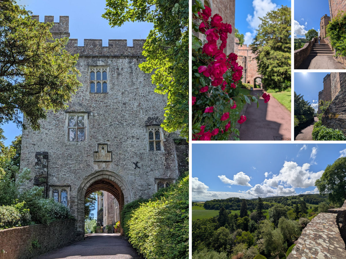 Exploring the upper Castle Grounds