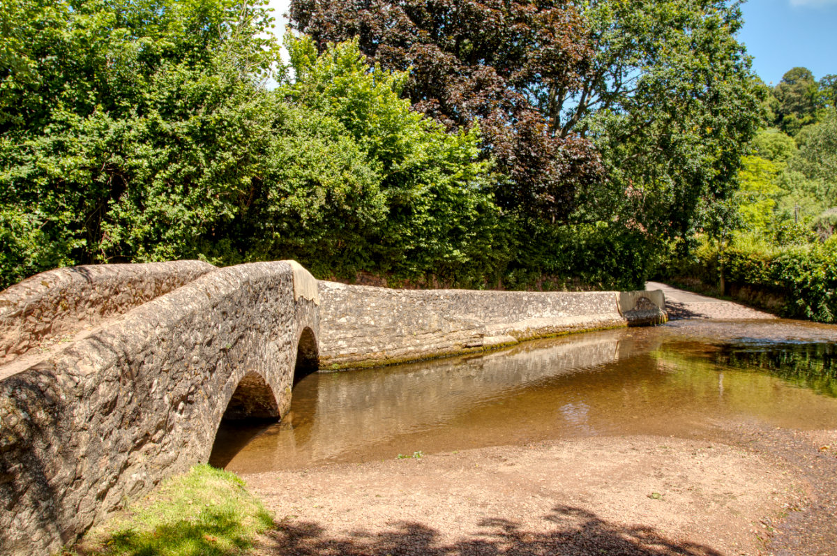At the packhorse bridge