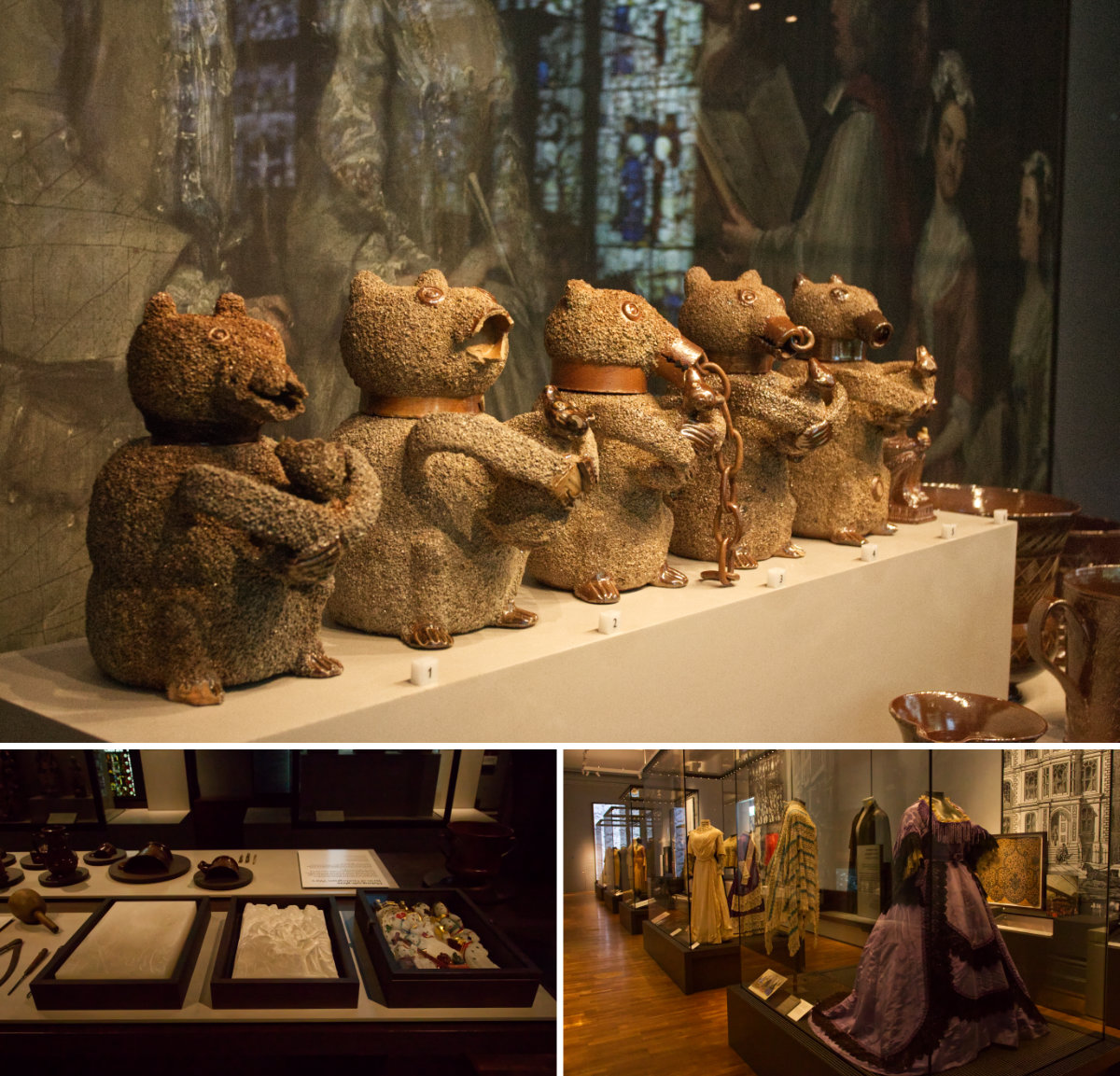 Some displays around Nottingham Castle