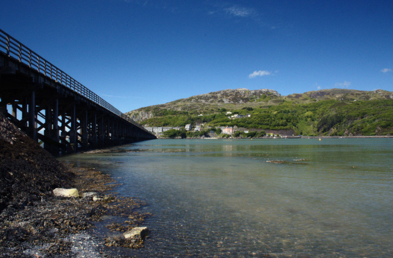 Underside of bridge