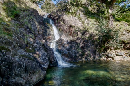 A little fall at Dinas Emrys