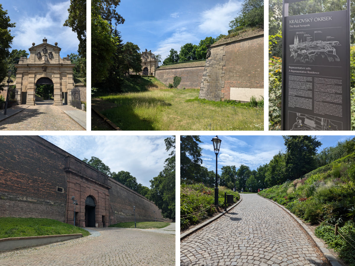 Gates, walls and more sights around the fortress