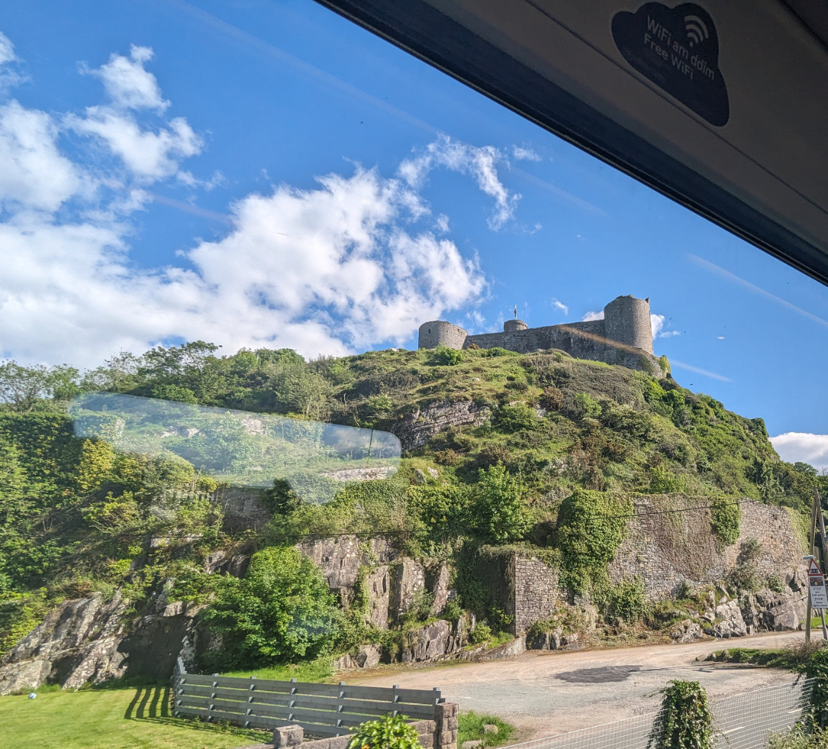 Harlech by train